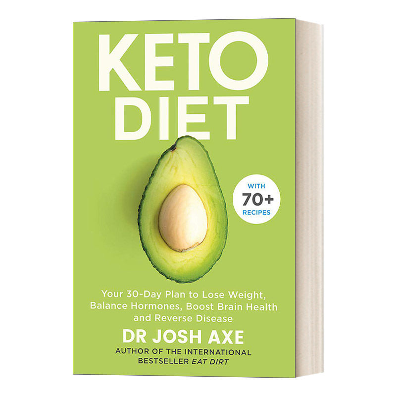 英文原版 Keto Diet 生酮饮食 30天计划 燃烧脂肪 减肥 对抗炎症 健康饮食 英文版 进口英语原版书籍怎么样,好用不?
