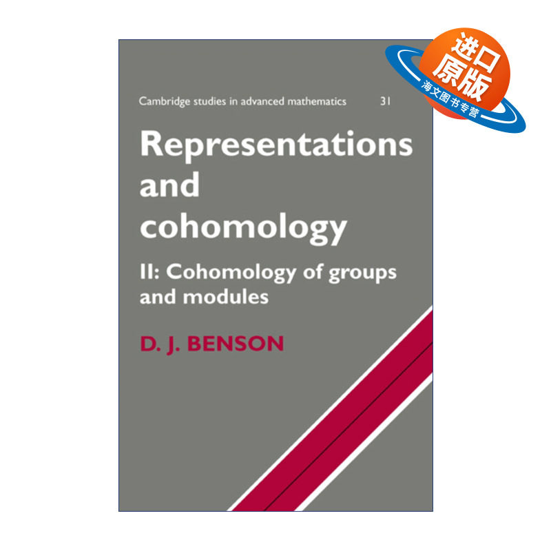 英文原版 Representations and Cohomology 表示论与上同调理论 卷二 剑桥高等数学研究系列 英文版 进口英语原版书籍