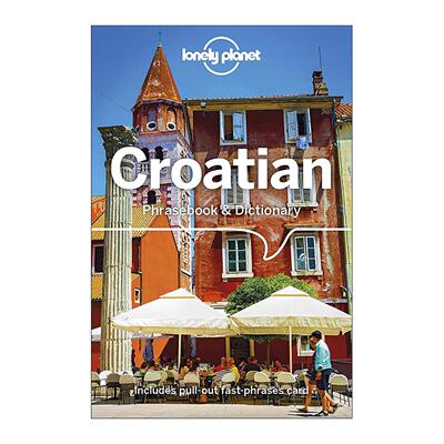 英文原版 Lonely Planet Croatian Phrasebook and Dictionary 孤独星球克罗地亚旅行常用语手册及词典 第4版 进口英语原版书籍