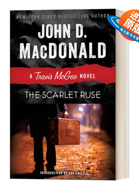 英文原版 Travis McGee 14 The Scarlet Ruse 麦基探案系列14 猩红的诡计 侦探悬疑小说 英文版 进口英语原版书籍