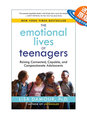 英文原版 The Emotional Lives of Teenagers 青春期情绪密码 青少年父母急需的教养指南 Lisa Damour 英文版 进口英语原版书籍
