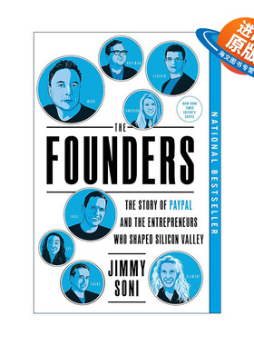 英文原版 The Founders 创始人 硅谷企业家的故事 Jimmy Soni 英文版 进口英语原版书籍