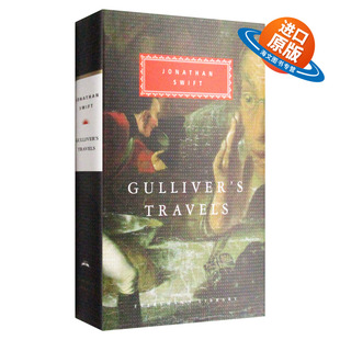 英文原版 Gulliver's Travels 格列佛游记 乔纳森 斯威夫特 Everyman精装版 英文版 进口英语原版书籍