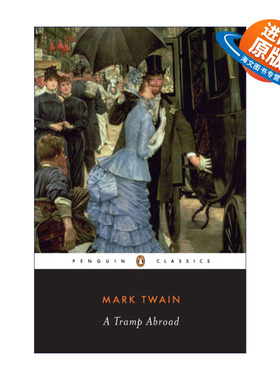 英文原版 A Tramp Abroad 海外浪游记 马克吐温 企鹅黑经典 英文版 进口英语原版书籍