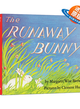 英文原版 The Runaway Bunny 逃家小兔 纸板书 廖彩杏吴敏兰书单 凯迪克奖作者玛格丽特·怀兹·布朗 英文版 进口英语原版书籍