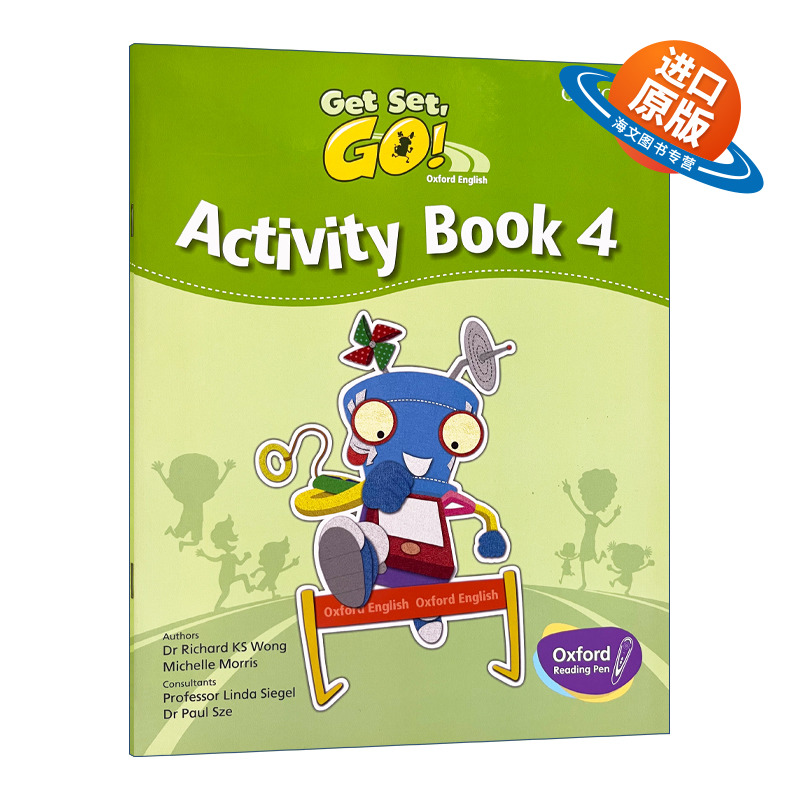 英文原版 Get Set Go Activity Book 4 活动手册 英文版 进口英语原版书籍
