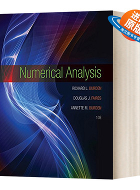 英文原版 Numerical Analysis 数值分析 精装第10版 英文版 进口英语原版书籍