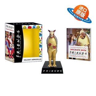 书籍 桌面玩偶摆件 Friends Holiday Armadillo 英文原版 英文版 假日节日犰狳 老友记 进口英语原版