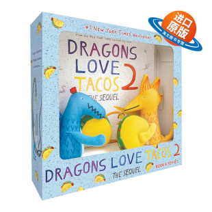 Tacos 书籍儿童外文书 进口英语原版 龙2 Dragons Love 书 Book 英文版 英文原版 Toy 玩具套装 爱吃玉米饼