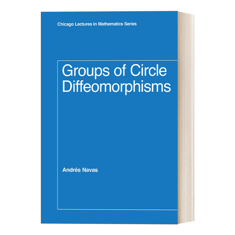 英文原版 Groups of Circle Diffeomorphisms 圆微分同胚群 精装 拓扑学 Andrés Navas 英文版 进口英语原版书籍