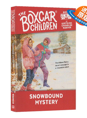 英文原版 Snowbound Mystery 棚车少年13 雪之谜 英文版 进口英语原版书籍儿童外文书