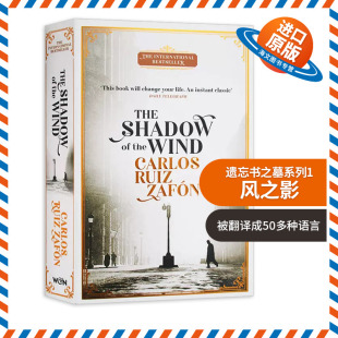Carlos Zafon The the Wind 英文原版 Shadow Ruiz 卡洛斯·鲁伊斯·萨丰：风之影 文学小说 遗忘书之墓系列1