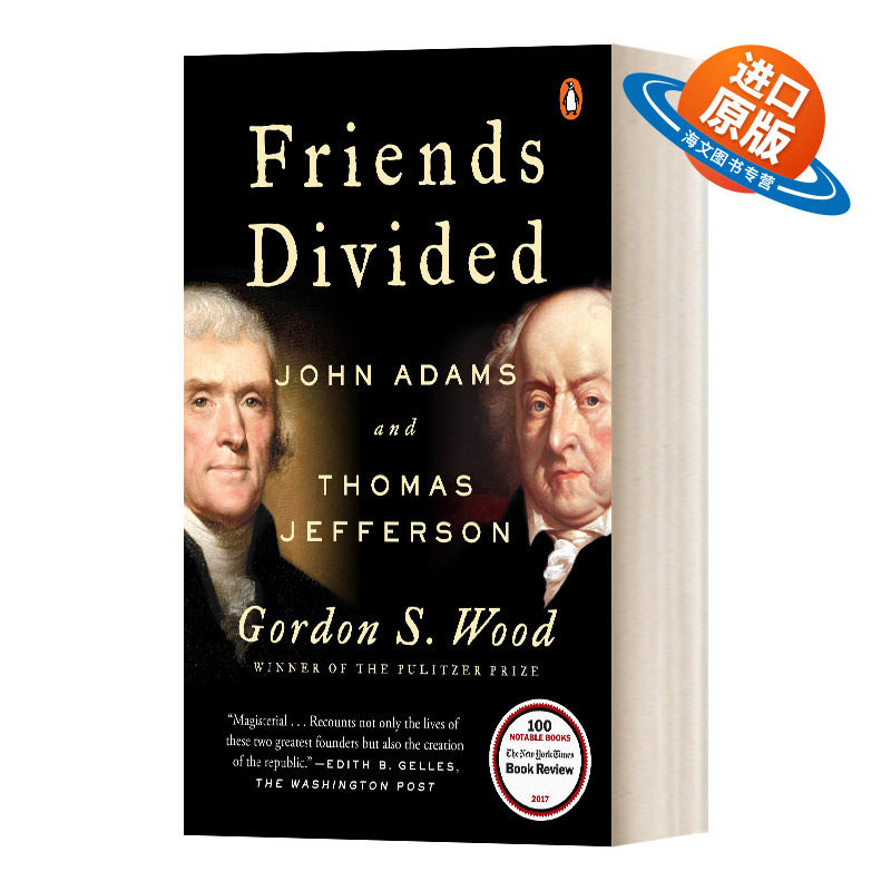 英文原版 Friends Divided 意见分歧的朋友 英文版 进口英语原版书籍