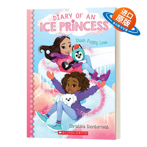 英文原版 Diary of an Ice Princess #5 Slush Puppy Love 冰雪公主日记5 早恋 儿童章节桥梁图画故事书 英文版 进口英语书籍