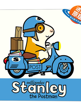 英文原版绘本 Stanley the Postman 邮递员斯坦利 小仓鼠斯坦利系列 英文版 进口英语原版书籍