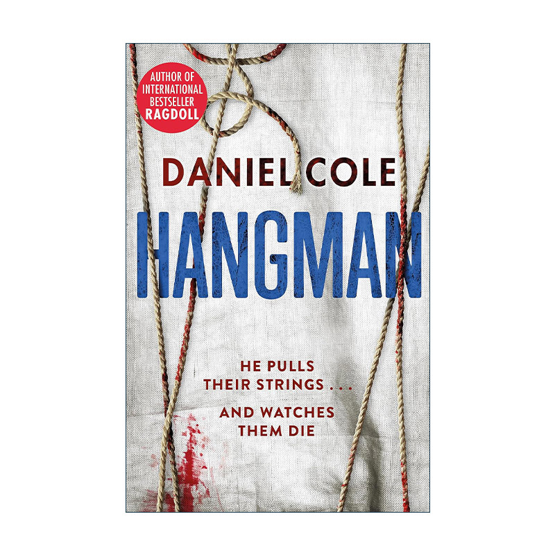 英文原版 Hangman 傀儡师 侦探推理悬疑小说 A Ragdoll系列2 丹尼尔?科尔 Daniel Cole 英文版 进口英语原版书籍