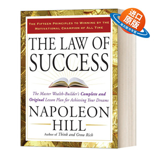 英文原版 The Law of Success 拿破仑·希尔成功法则 一部系统的成功哲学,年轻人必修的16堂课 英文版 进口英语原版书籍