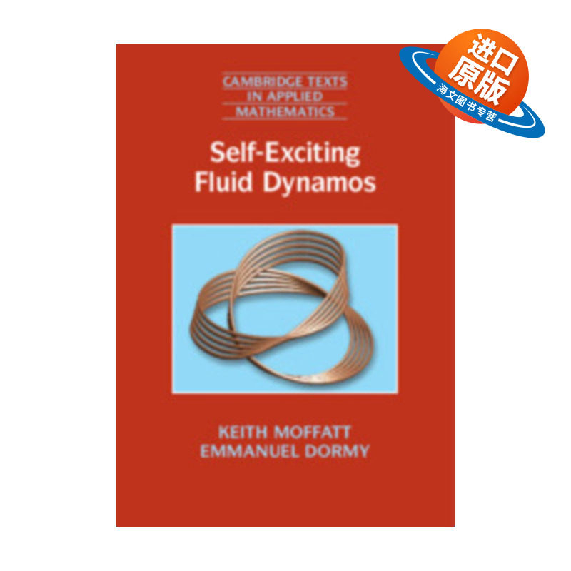 英文原版 Self-Exciting Fluid Dynamos 自激式流体发电机 剑桥应用数学文本系列 英文版 进口英语原版书籍