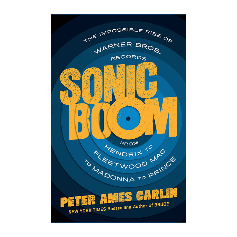 英文原版 Sonic Boom声波爆炸华纳兄弟唱片公司不可思议的崛起英文版进口英语原版书籍