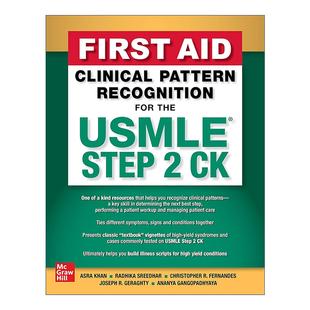英文原版 First Aid Clinical Pattern Recognition For the Usmle Step 2 临床模式识别 精装 英文版 进口英语原版书籍