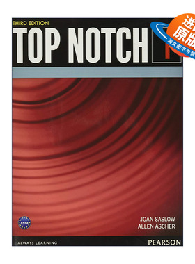 英文原版 Top Notch (3E) 1 Student Book 英文版 进口英语原版书籍