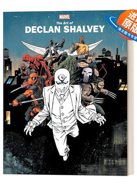 英文原版 Marvel Monograph the Art of Declan Shalvey 漫威画师画集 英文版 进口英语原版书籍