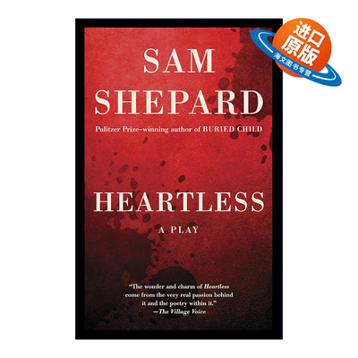 英文原版 Heartless a Play 无情 戏剧 普利策奖得主Sam Shepard 英文版 进口英语原版书籍