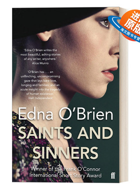 英文原版 Saints and Sinners 圣徒与罪人 爱尔兰小说家艾德娜 奥布莱恩 弗兰克 奥康纳国际短篇小说奖 英文版 进口英语原版书籍