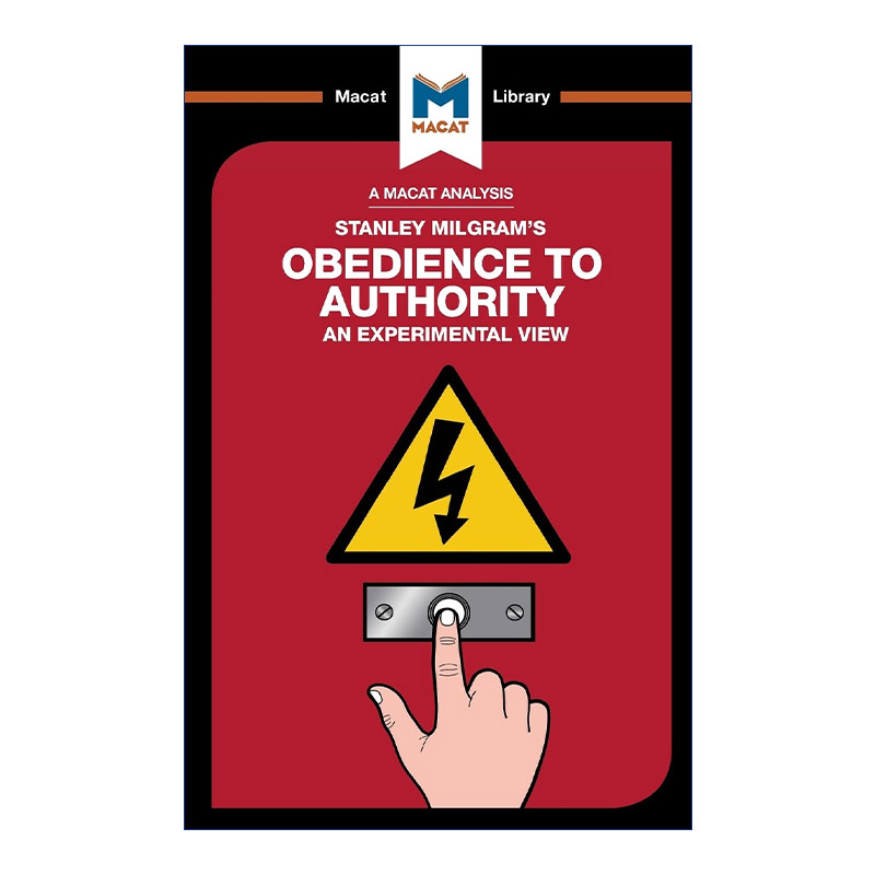英文原版 Obedience to Authority 服从权威 MACAT解读系列 英文版 进口英语原版书籍