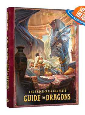 英文原版 The Practically Complete Guide to Dragons 巨龙完全实用指南 龙与地下城插画书 精装 英文版 进口英语原版书籍