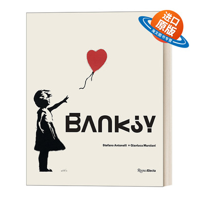 英文原版 Banksy 班克西 艺术绘画作品集 精装艺术画册 Stefano Antonelli 英文版 进口英语原版书籍