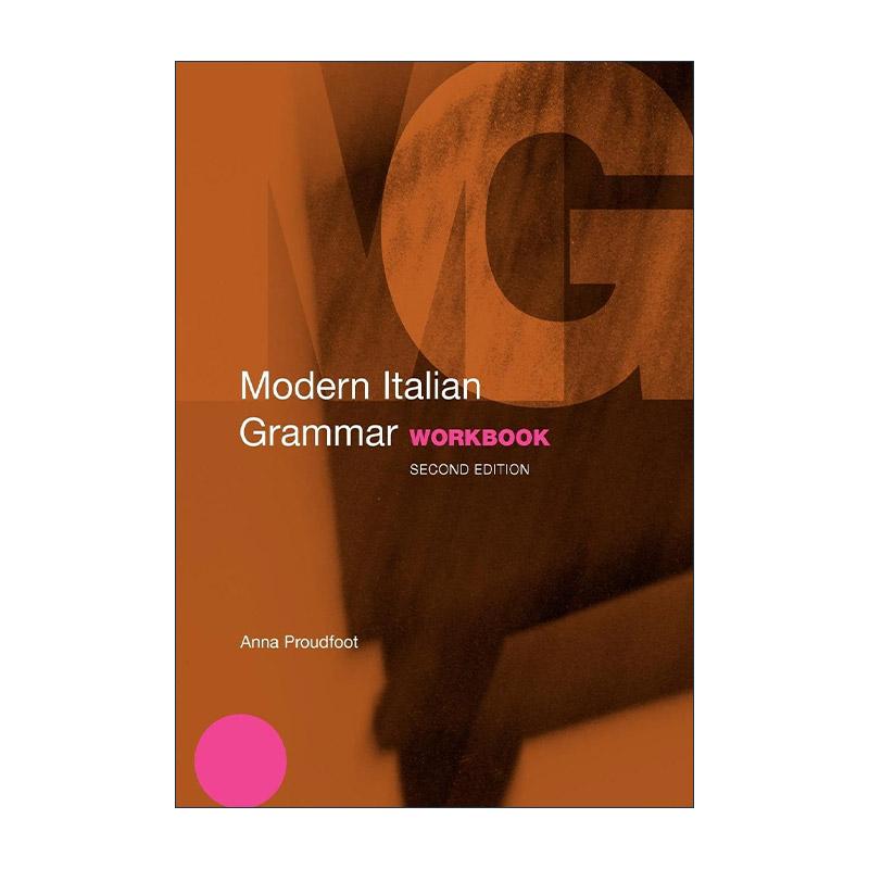 原版 Modern Italian Grammar Workbook 现代意大利语语法练习册 第2版 进口原版书籍