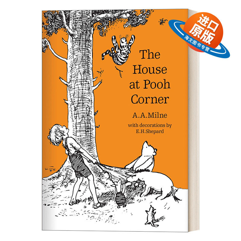 英文原版 The House at Pooh Corner 小熊维尼和老灰驴的家 精装 Winnie-the-Pooh - Classic Editions 英文版 进口英语原版书籍