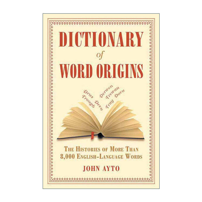 英文原版 Dictionary of Word Origins 词源辞典 英文版 进口英语原版书籍