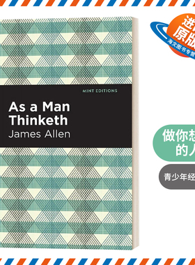 英文原版 As A Man Thinketh 做你想做的人 励志随笔 英文版 进口英语原版书籍