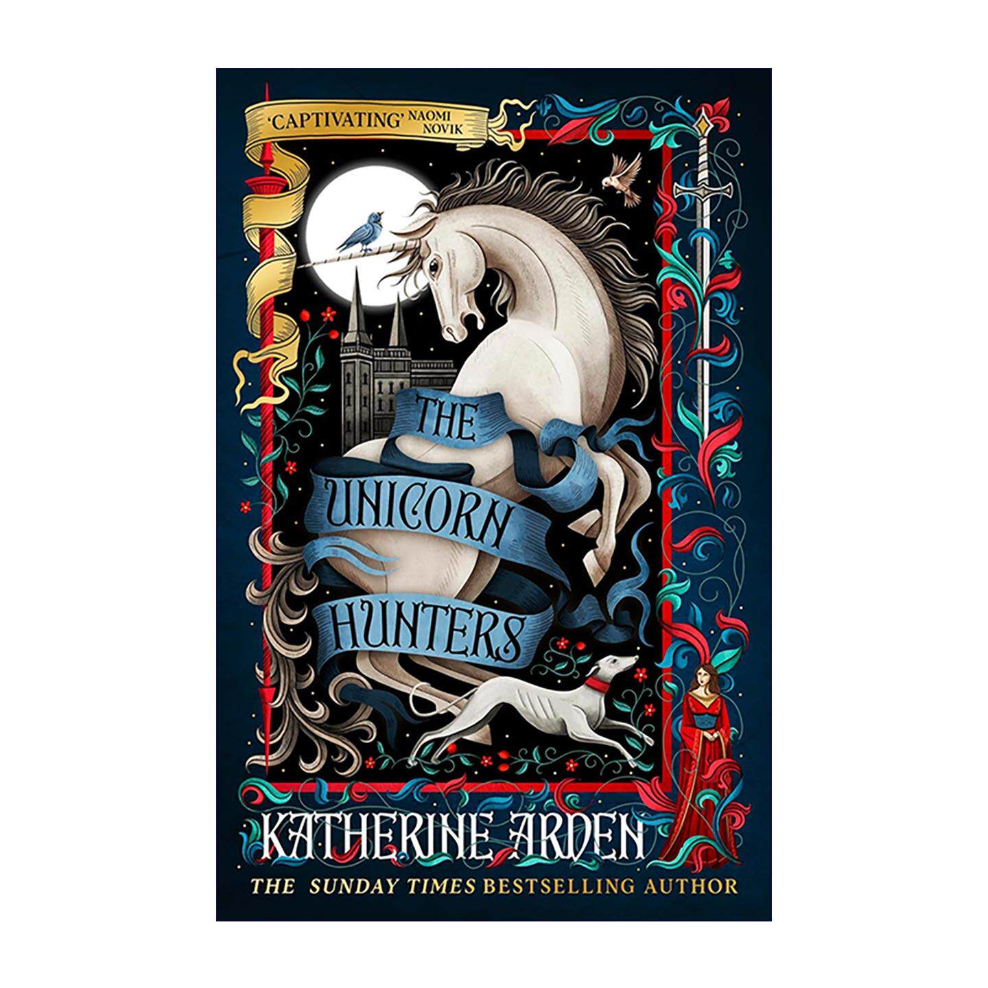 英文原版 The Unicorn Hunters 独角兽猎人 历史奇幻 宫廷浪漫小说 Katherine Arden 大开本 英文版 进口英语原版书籍