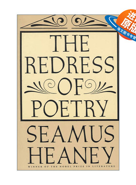 英文原版 Redress Of Poetry 诗歌的校正 谢默斯·希尼牛津诗歌讲座集 英文版 进口英语原版书籍