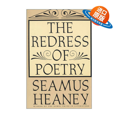 英文原版 Redress Of Poetry 诗歌的校正 谢默斯·希尼牛津诗歌讲座集 英文版 进口英语原版书籍