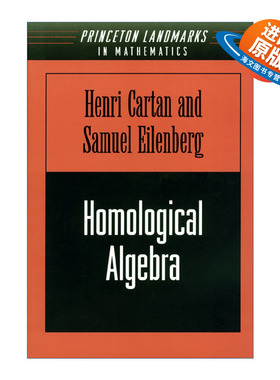 英文原版 Homological Algebra 同调代数学 Henri Cartan & Samuel Eilenberg 英文版 进口英语原版书籍