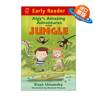 Jungle Algy 英文原版 阿尔吉 进口英语原版 Apnazing 英文版 书籍 Adventures 丛林冒险 the
