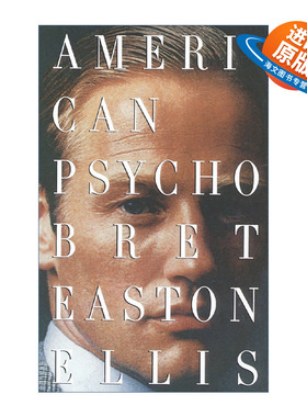 英文原版 American Psycho 美国精神病人 Bret Easton Ellis 英文版 进口英语原版书籍