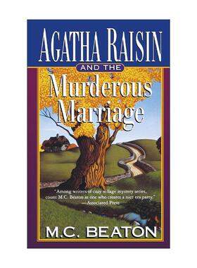 英文原版 Agatha Raisin and the Murderous Marriage 凶残的婚姻 阿加莎·瑞森探案集 英文版 进口英语原版书籍