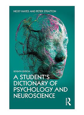 英文原版 A Student's Dictionary of Psychology and Neuroscience 心理学与神经科学 学生词典 英文版 进口英语原版书籍