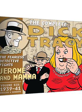 英文原版 The Complete Dick Tracy Vol.6 1939-1941 至尊神探完整集 卷六 狄克·屈莱西 同名电影原著漫画 Chester Gould 精装