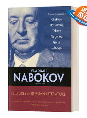 英文原版 Lectures on Russian Literature 俄罗斯文学讲稿 英文版 进口英语原版书籍