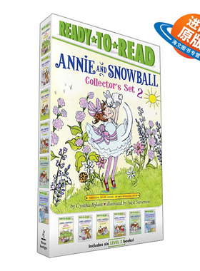 英文原版 Annie and Snowball Collector's Set 2 安妮和雪球系列6本盒装2 Ready to Read Level 2 英文版 进口英语原版书籍