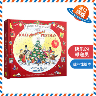 英文版 书籍 Christmas 邮递员 精装 快乐 Jolly Postman 进口英语原版 英文原版 绘本 The