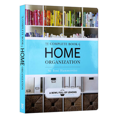 英文原版 The Complete Book of Home Organization 居家生活全书 室内设计 装修手册 英文版 进口英语原版书籍