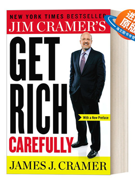 英文原版 Jim Cramer's Get Rich Carefully 吉姆·克莱默小心致富 知名股市财经名嘴 投资 理财 英文版 进口英语原版书籍