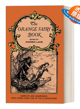 英文原版 The Orange Fairy Book 安德鲁 朗格经典童话系列 朗格橙色童话 英文版 进口英语原版书籍
